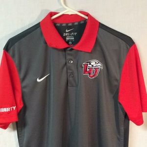 Liberty Flames Nike Dri-Fit Polo